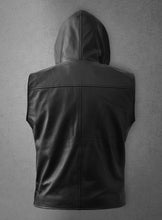 Load image into Gallery viewer, Best Leather Biker Vest
