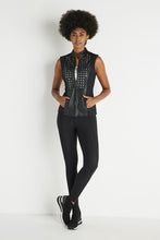 Load image into Gallery viewer, Perforated Leather Club Style Motorcycle Vest
