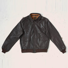 Load image into Gallery viewer, Horseskin Leather Bomber Jacket
