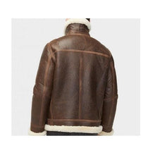 Load image into Gallery viewer, Brown Shearling Jacket
