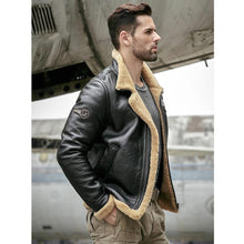 Load image into Gallery viewer, Airforce Shearling Coat

