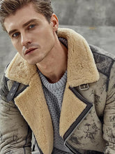 Load image into Gallery viewer, Shearling Coat Jacket
