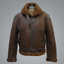 Load image into Gallery viewer, B3 Aviator RAF Shearling Bomber Jacket
