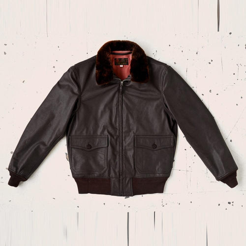 M-422A Leather Flight Bomber Jacket