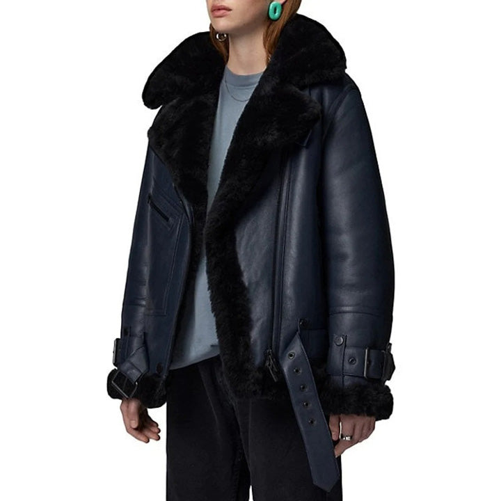 Buy Women's B3 RAF Aviator Shearling Jacket Online