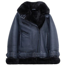 Load image into Gallery viewer, Women&#39;s B3 RAF Aviator Shearling Jacket
