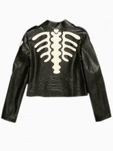 Load image into Gallery viewer, Skeleton Leather Jacket
