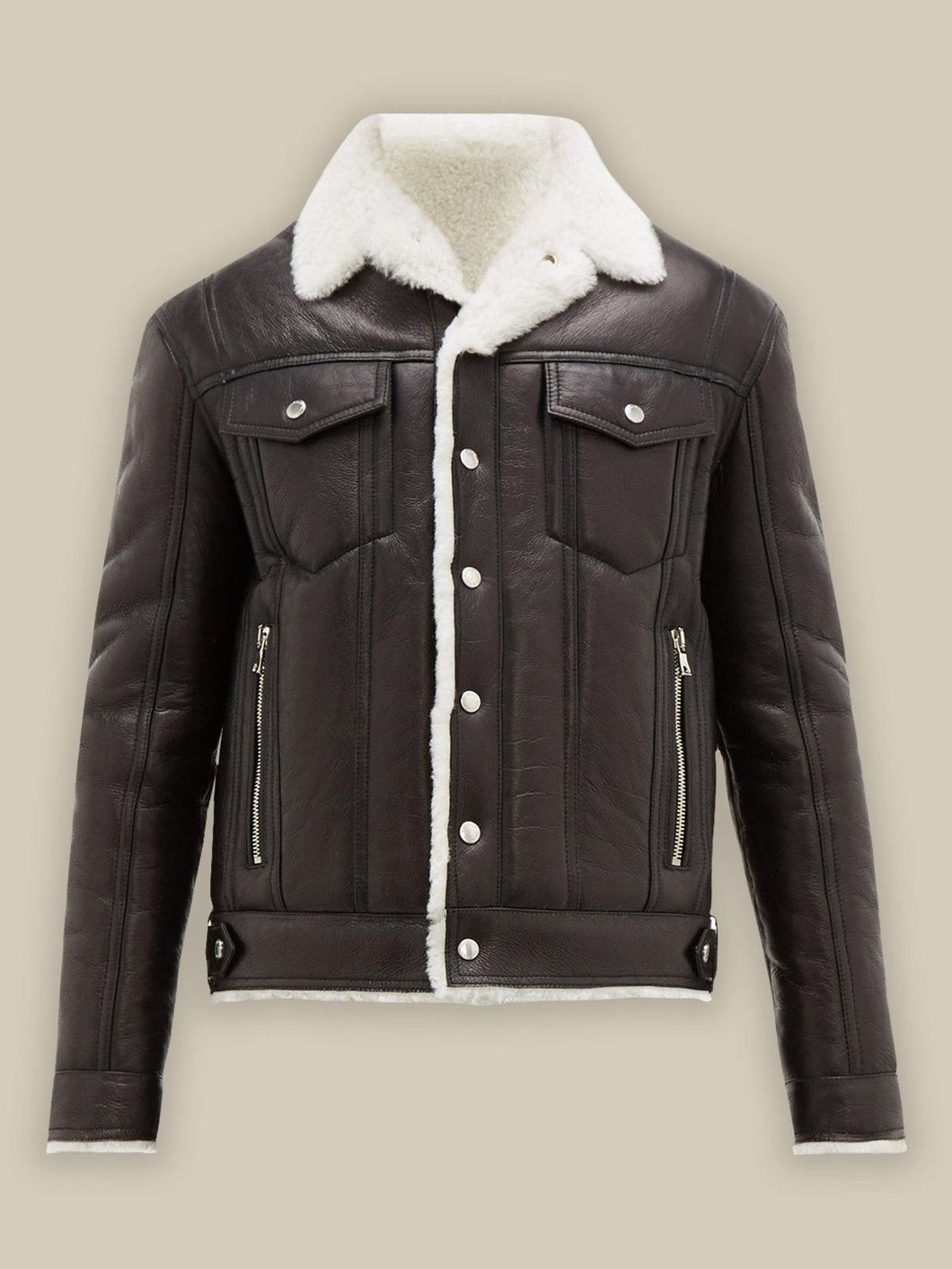 STREETSTYLE SHEARLING JACKET FOR MEN