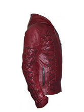 Load image into Gallery viewer, Men&#39;s Arrow Season 3 Roy Harper Costume Leather Jacket
