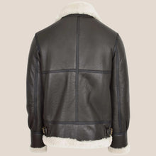 Load image into Gallery viewer, Men&#39;s Dark Brown Classic B3 Sheepskin Jacket
