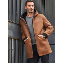 Load image into Gallery viewer, sheepskin coat for men
