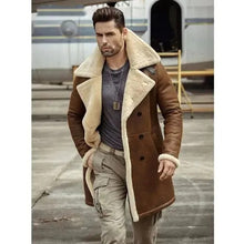 Load image into Gallery viewer, sheepskin coat for men
