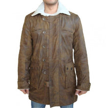 Load image into Gallery viewer, Tom Hardy’s Leather Trench from Dark Knight
