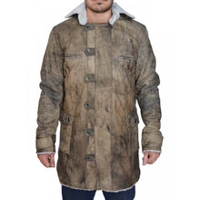 Load image into Gallery viewer, Tom Hardy Bane Distressed leather Coat

